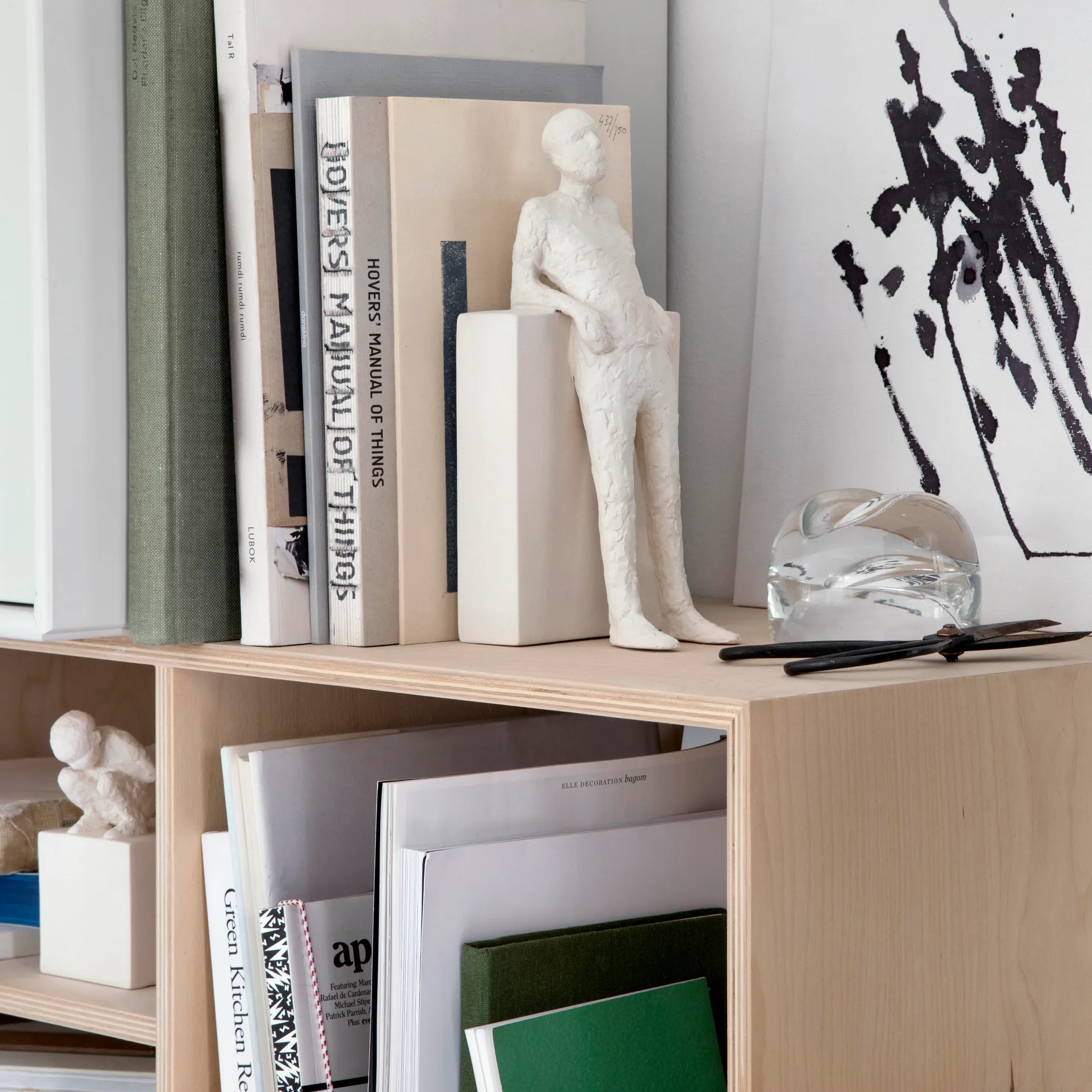 Escultura con mensaje Character, The hedonist Kähler