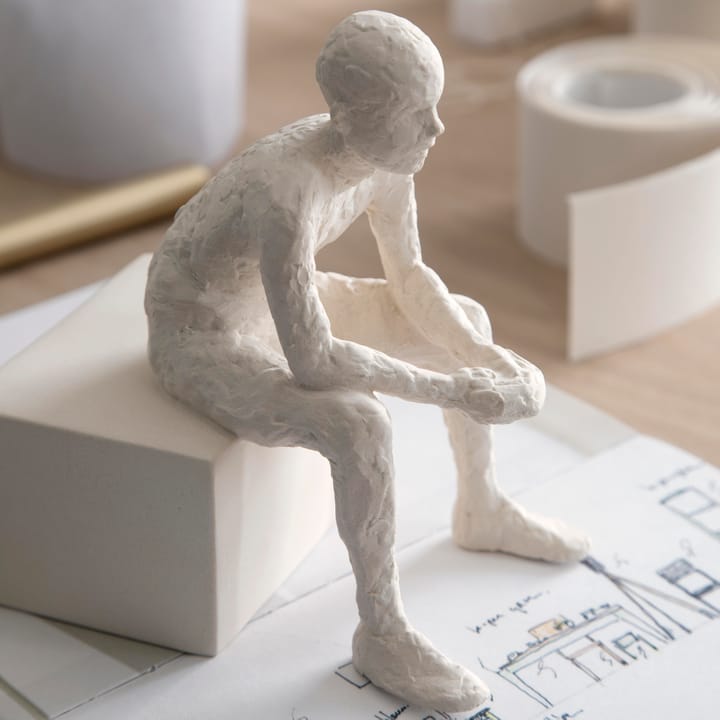 Escultura con mensaje Character, The reflective one Kähler