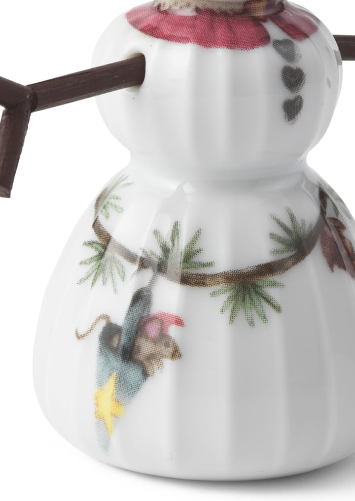 Figura Hammershøi Christmas chica de nieve, Blanco Kähler