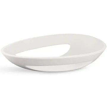 Fuente de servir Kokong ovalada 40 cm - blanco - Kähler