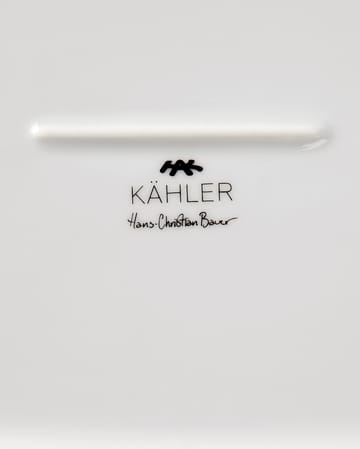 Fuente de servir ovalada Hammershøi 40x22,5 cm - blanco - Kähler