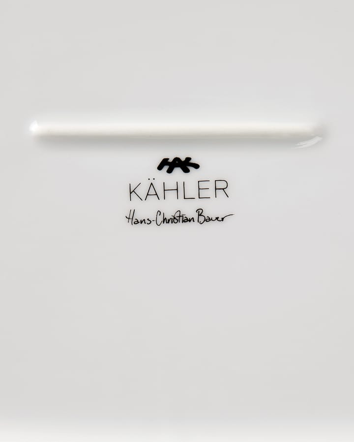 Fuente de servir ovalada Hammershøi 40x22,5 cm, blanco Kähler