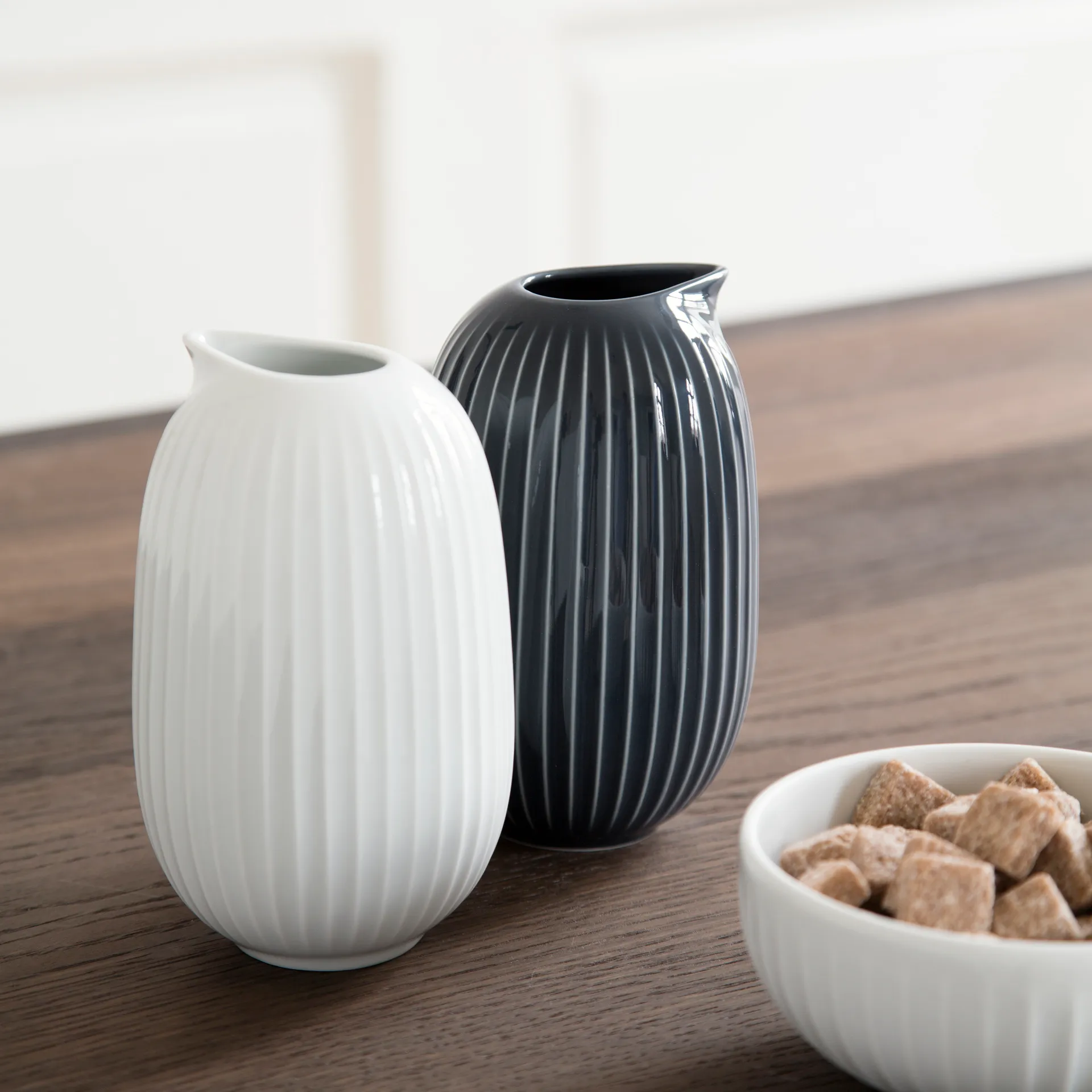 Jarra de leche Hammershøi, blanco Kähler