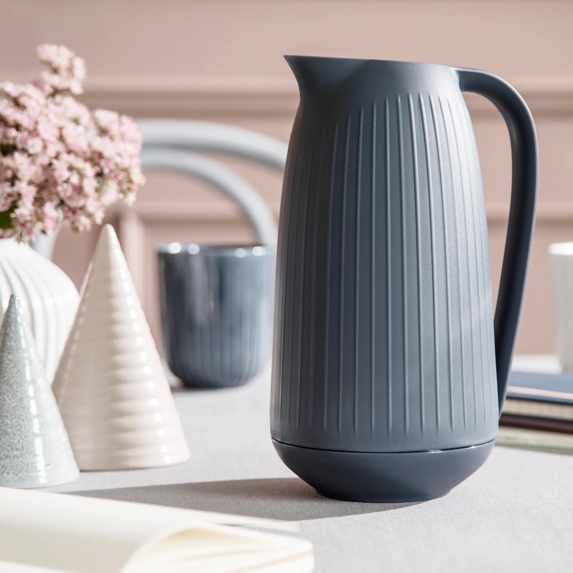 Jarra termo Hammershøi, anthracite (gris) Kähler