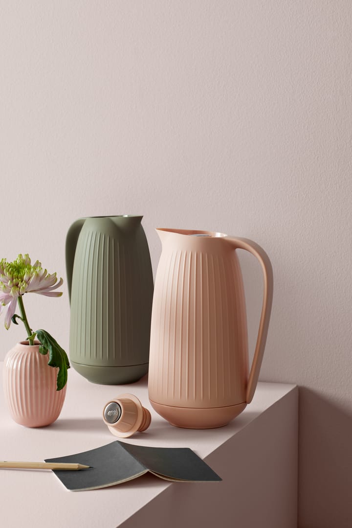 Jarra termo Hammershøi, verde oliva Kähler