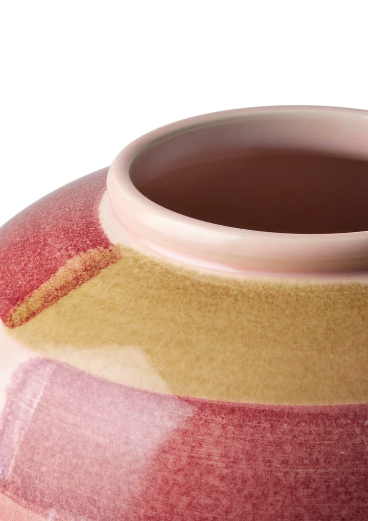Jarrón Canvas 20 cm, Rosa-marrón Kähler