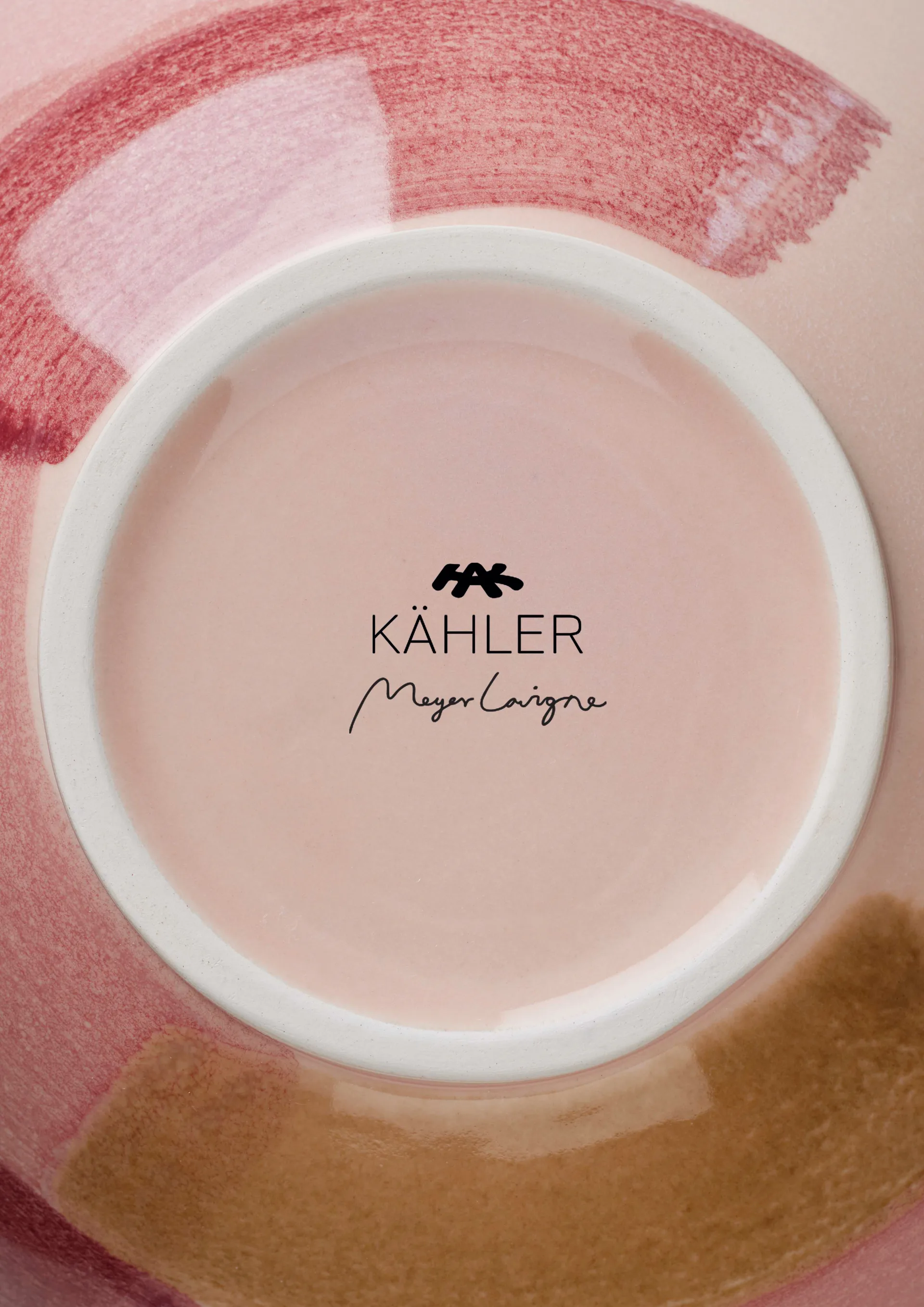 Jarrón Canvas 20 cm, Rosa-marrón Kähler