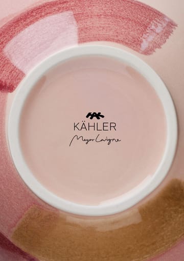 Jarrón Canvas 20 cm - Rosa-marrón - Kähler