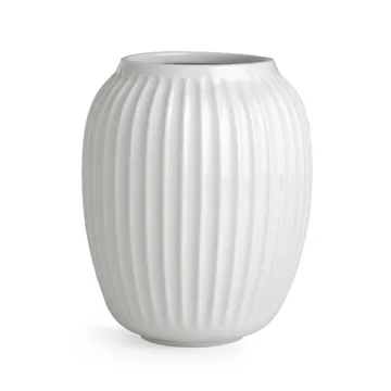 Jarrón Hammershøi - Blanco, mediano 21 cm - Kähler