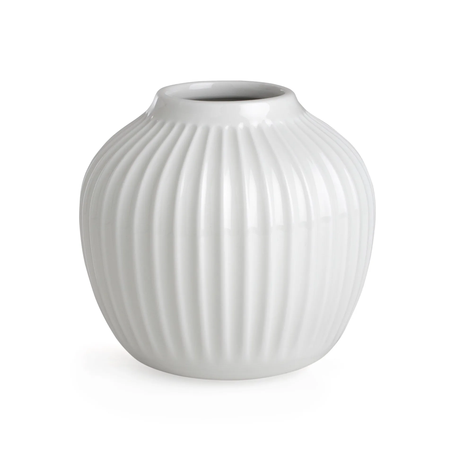 Jarrón Hammershøi, Blanco, pequeño 13 cm Kähler