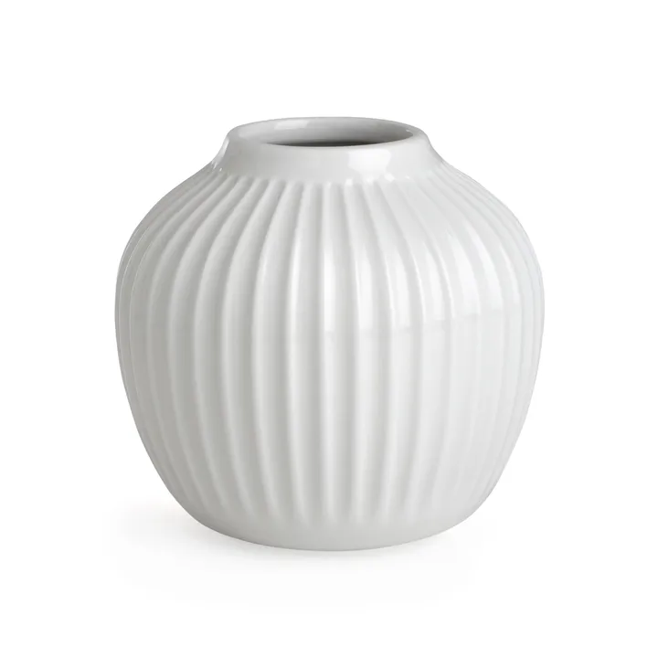Jarrón Hammershøi - Blanco, pequeño 13 cm - Kähler