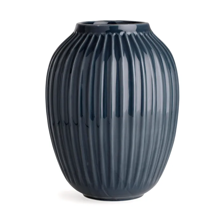 Jarrón Hammershøi - Gris antracita, grande 25,5 cm - Kähler