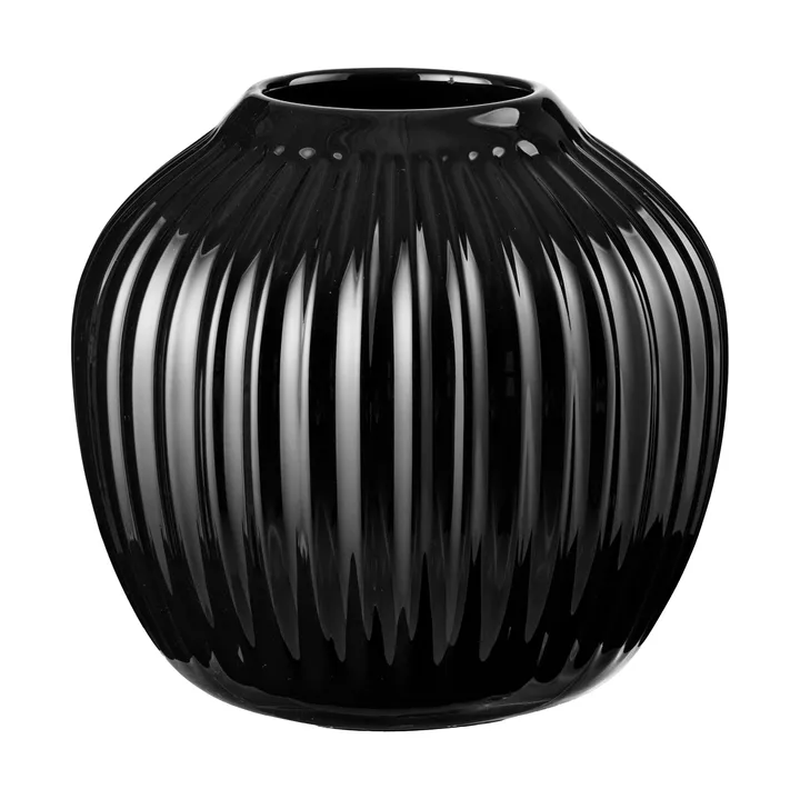 Jarrón Hammershøi - Negro, pequeño 13 cm - Kähler