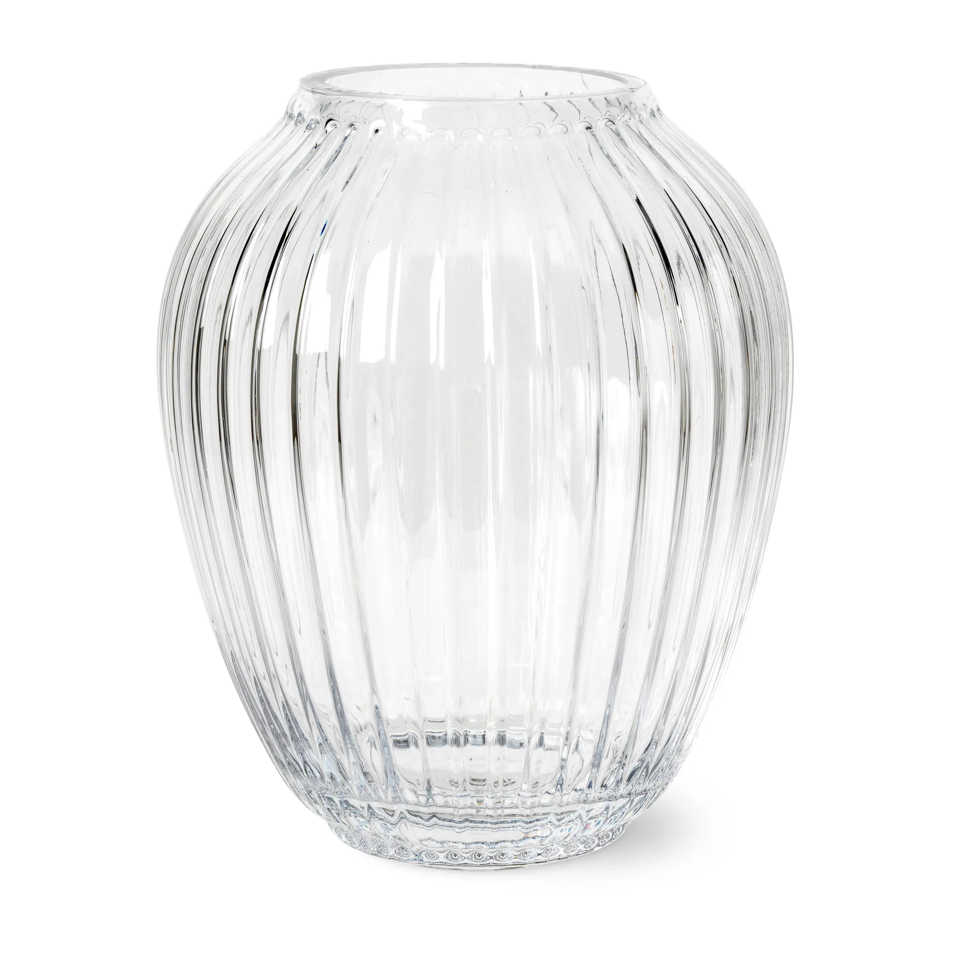 Jarrón Hammershøi transparente, 20 cm Kähler