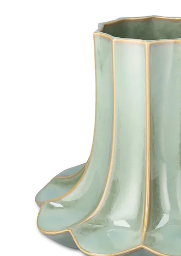 Jarrón Kantarell - Verde, 20,5 cm - Kähler