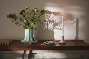 Jarrón Kantarell - Verde, 20,5 cm - Kähler