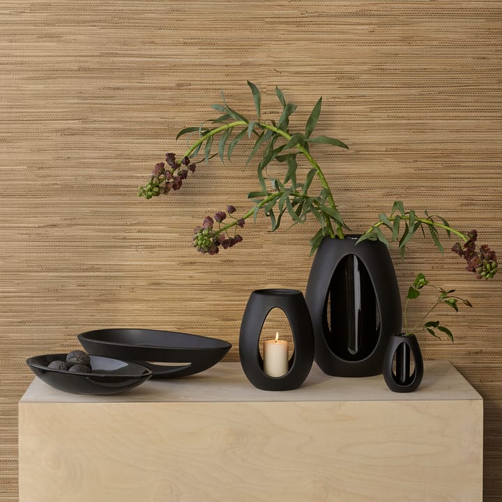 Jarrón Kokong 22 cm, marrón Kähler