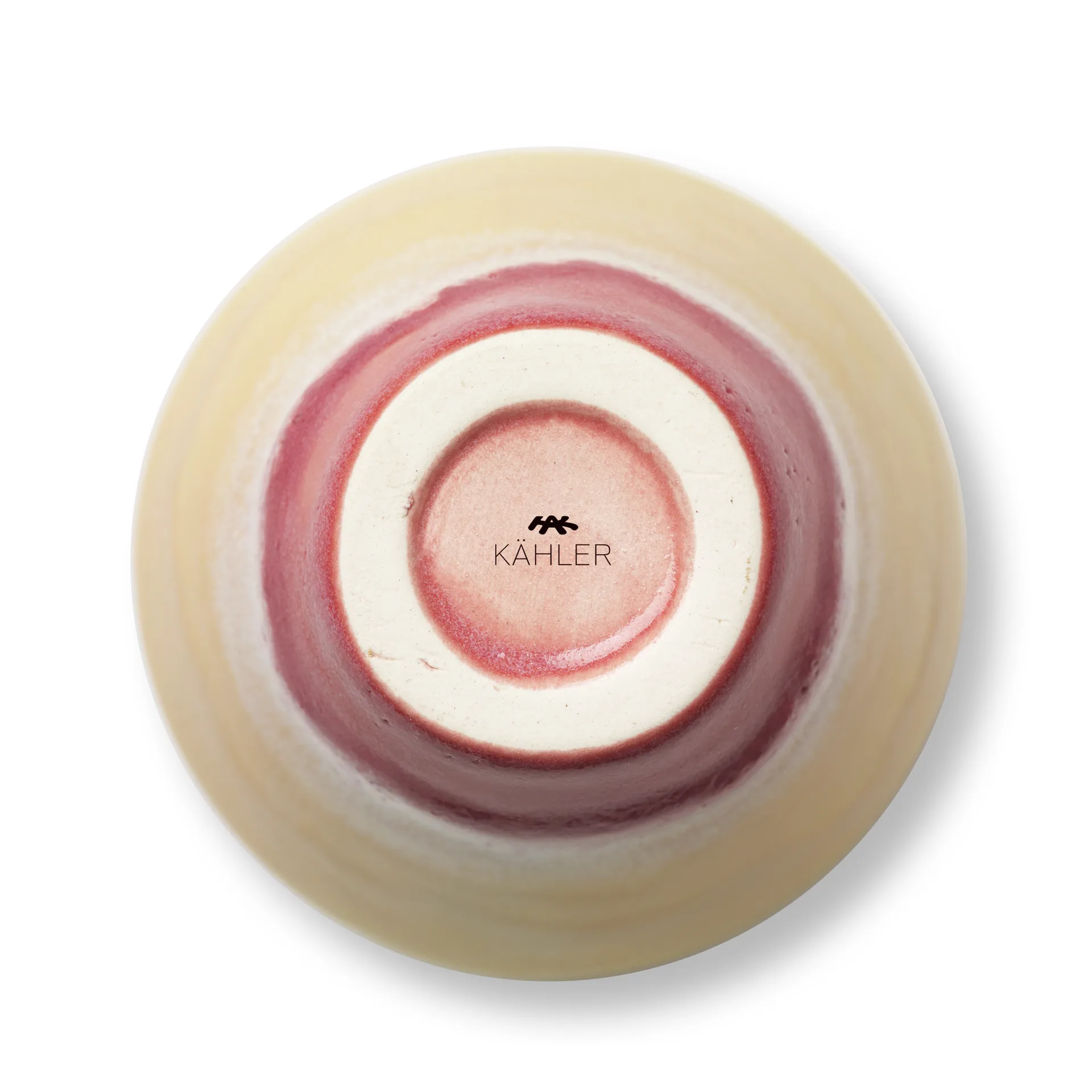 Jarrón Poppery 12 cm, Rosa-menta-amarillo Kähler