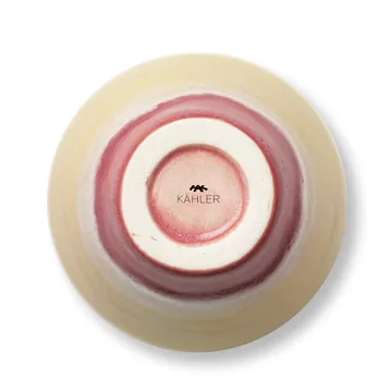 Jarrón Poppery 12 cm - Rosa-menta-amarillo - Kähler