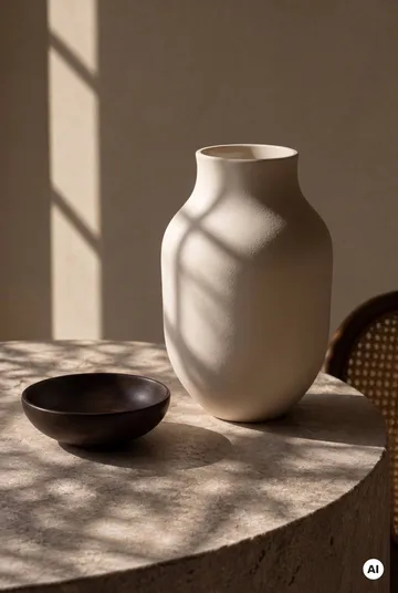 Jarrón Studio Omaggio - Arena, 31 cm - Kähler