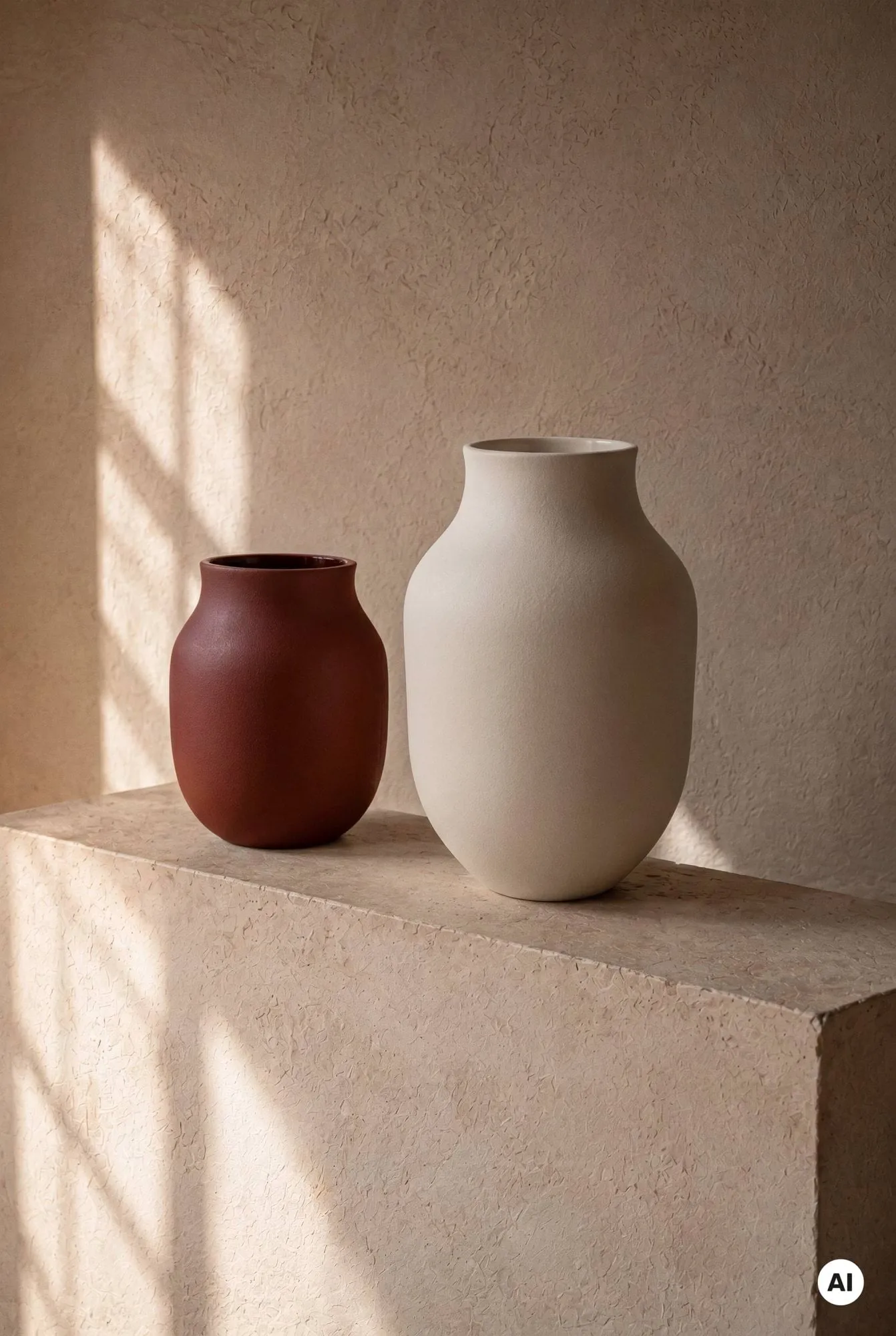 Jarrón Studio Omaggio, Burdeos, 20 cm Kähler