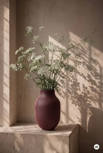 Jarrón Studio Omaggio - Burdeos, 31 cm - Kähler