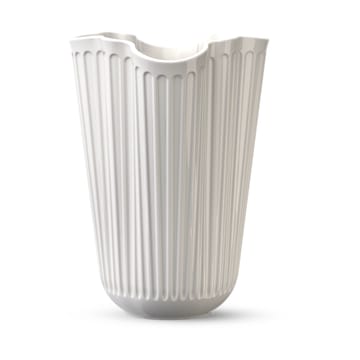 Jarrón unfold Hammershøi  20,5 cm - Blanco - Kähler