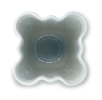 Jarrón unfold Hammershøi - Azul, 16,5 cm - Kähler