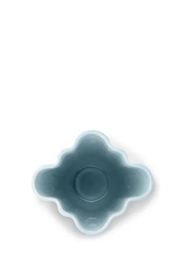 Jarrón unfold Hammershøi - Azul, 20,5 cm - Kähler
