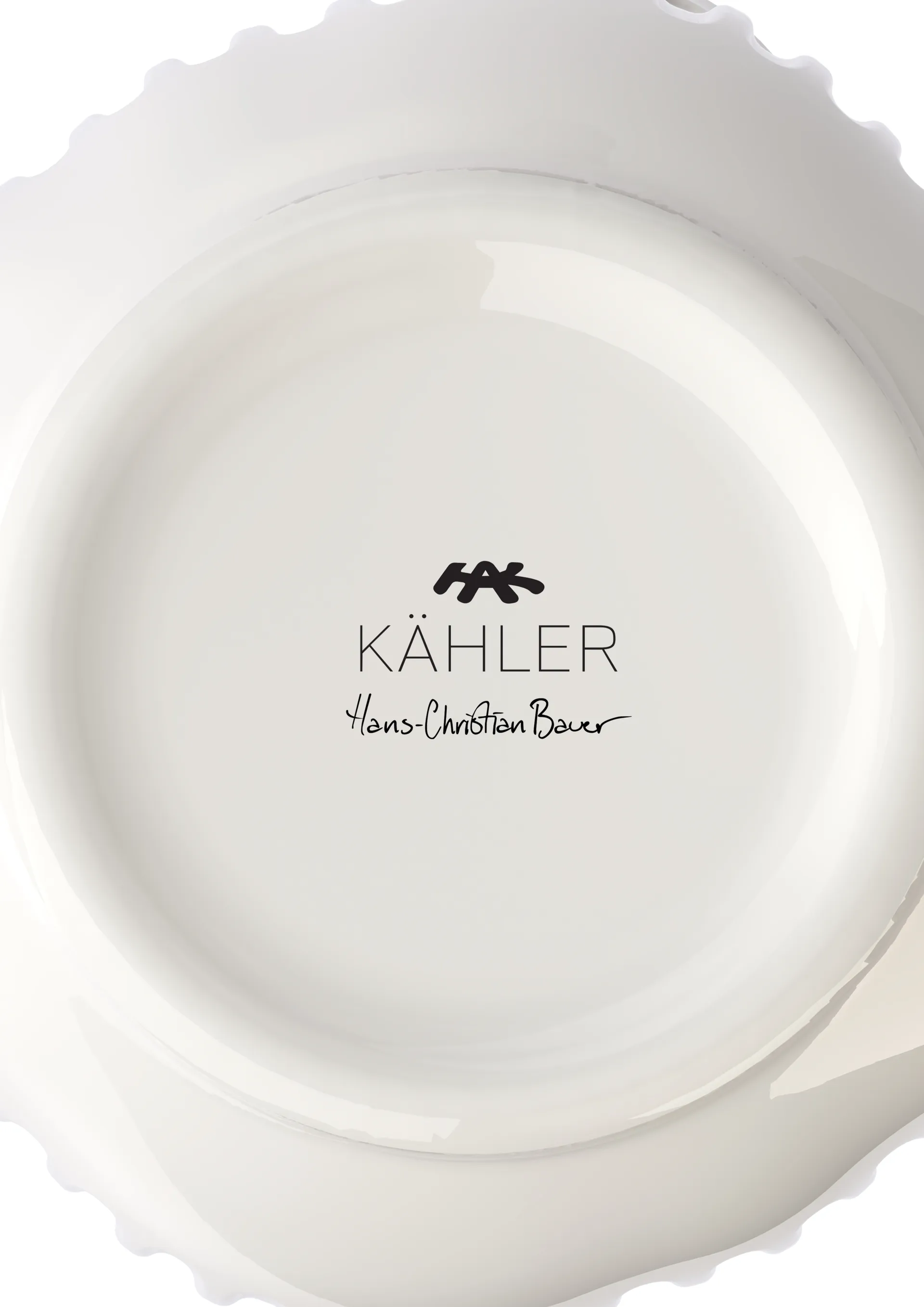 Jarrón unfold Hammershøi , Blanco, 16,5 cm Kähler