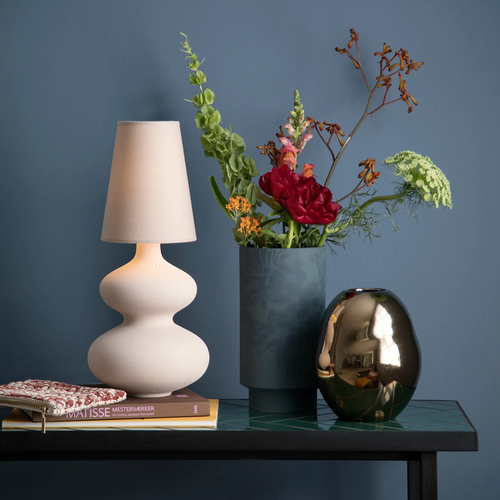 Lámpara de mesa Balustre 43,5 cm, rosa claro Kähler