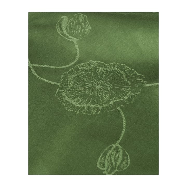 Mantel damasco Hammershøi Poppy verde - 150x270 cm - Kähler
