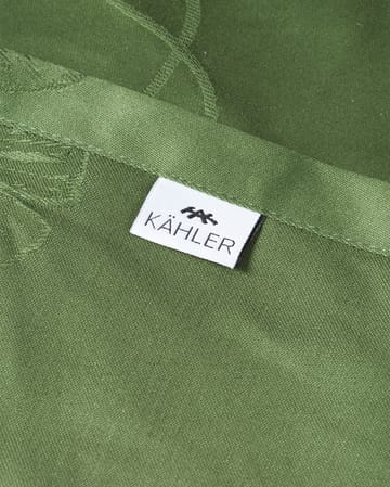 Mantel damasco Hammershøi Poppy verde - 150x270 cm - Kähler