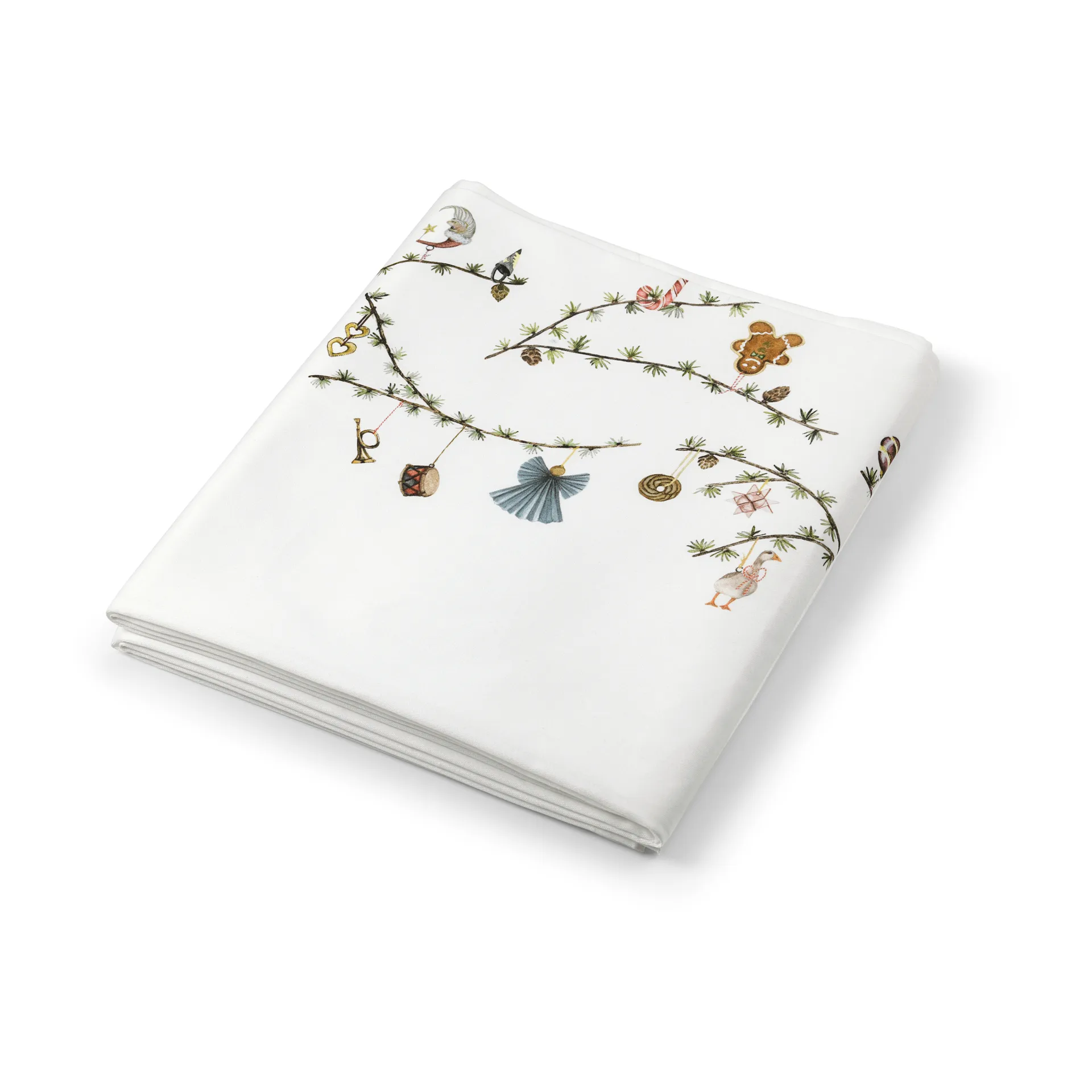 Mantel Hammershøi Christmas 150x320 cm, blanco Kähler