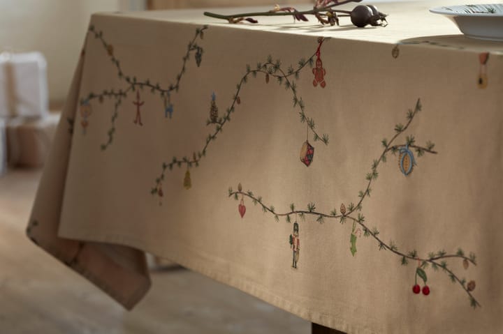 Mantel Hammershøi Christmas beige, 150x220 cm Kähler