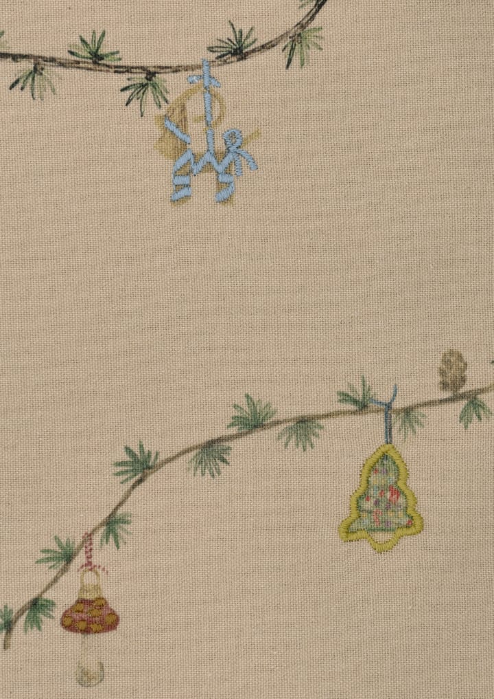 Mantel Hammershøi Christmas beige - 150x320 cm - Kähler