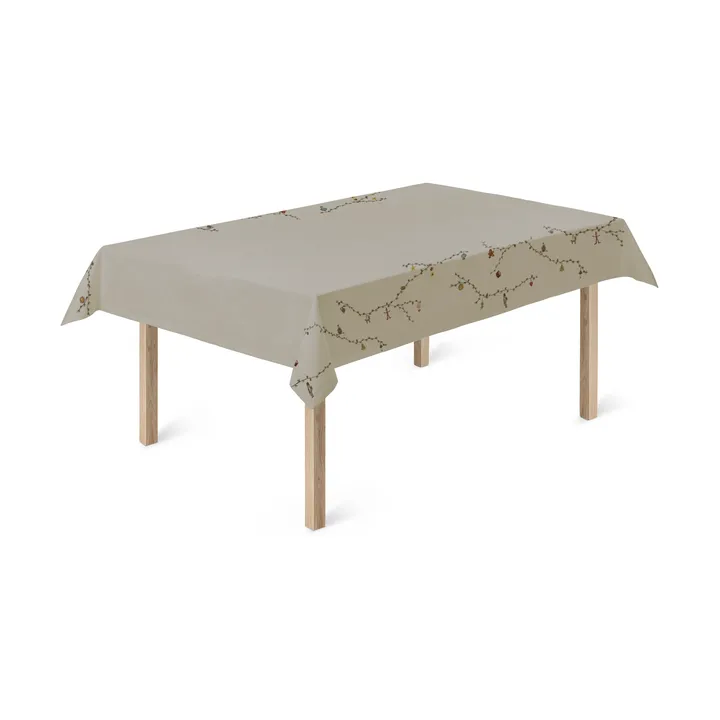 Mantel Hammershøi Christmas sand - 150x220 cm - Kähler