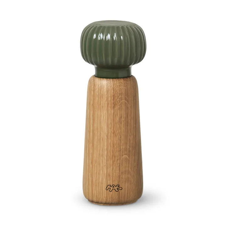 Molinillo de especias Hammershøi grande - Verde oscuro, 18 cm - Kähler