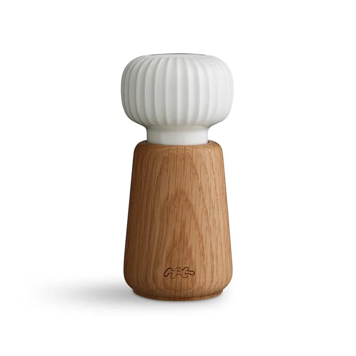 Molinillo de especias Hammershøi pequeño - Blanco, 14 cm - Kähler