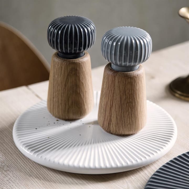 Molinillo de especias Hammershøi S, gris antracita Kähler