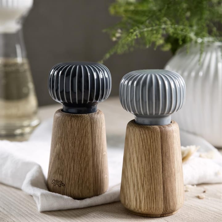 Molinillo de especias Hammershøi S, gris antracita Kähler