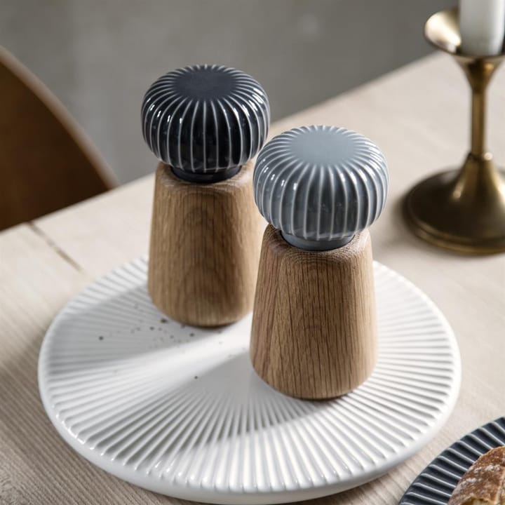 Molinillo de especias Hammershøi S, gris antracita Kähler