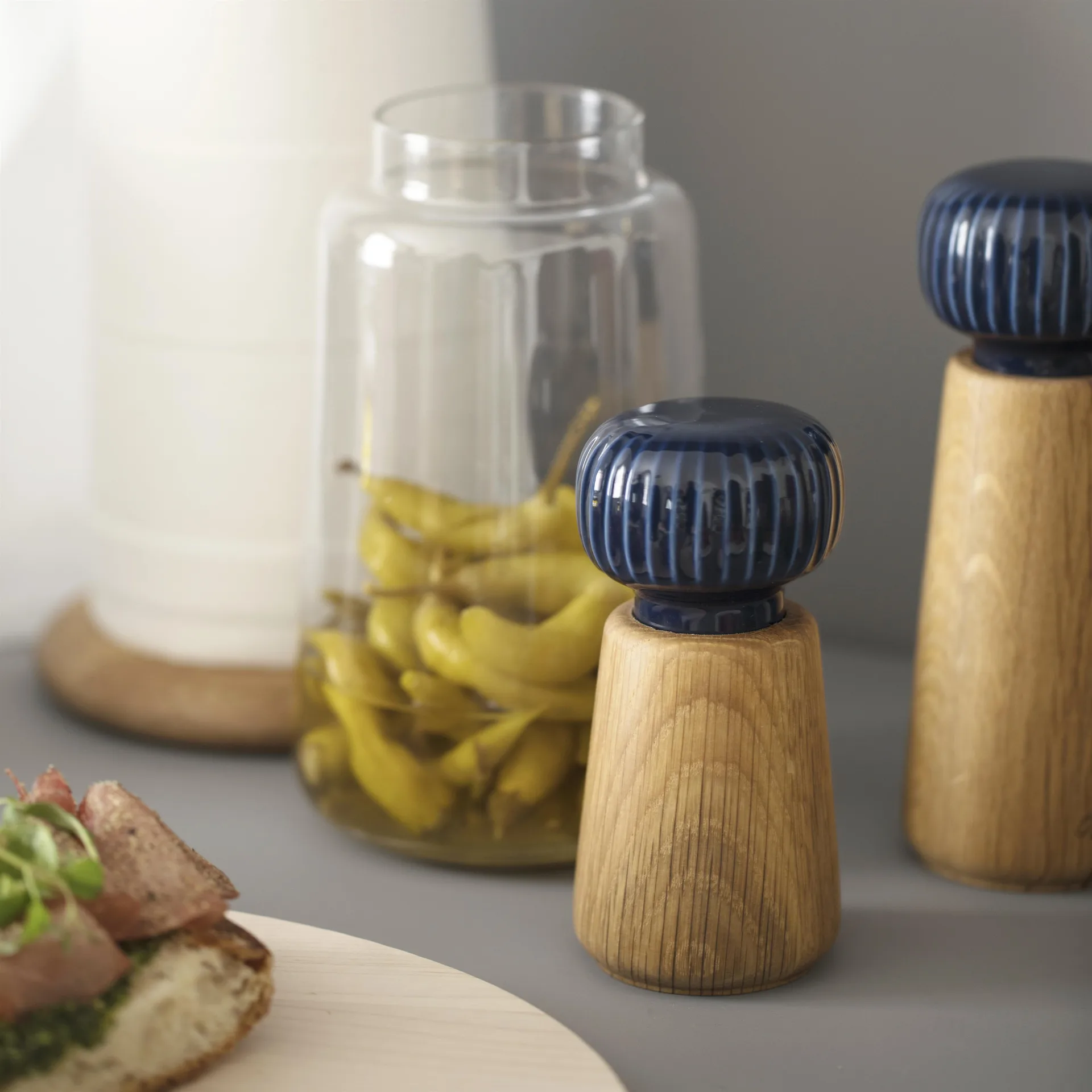 Molinillo de especias Hammershøi S, índigo Kähler