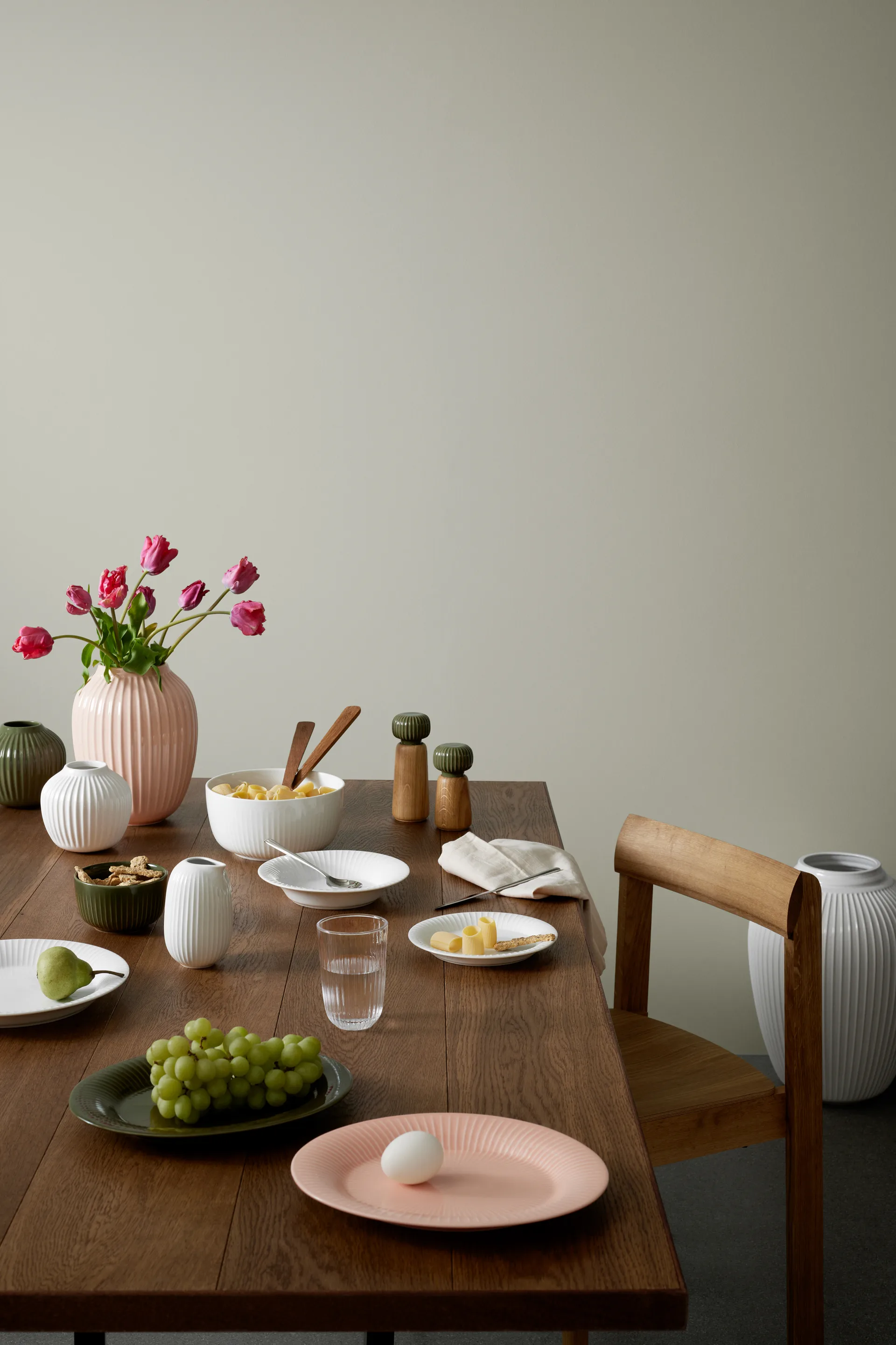 Plato de servir Hammershøi, Nude Kähler