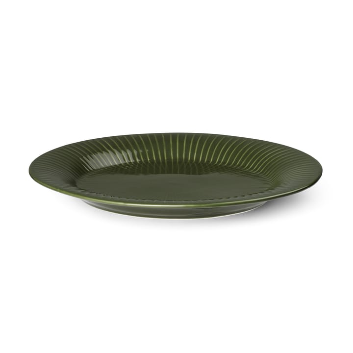 Plato de servir Hammershøi, verde oscuro Kähler