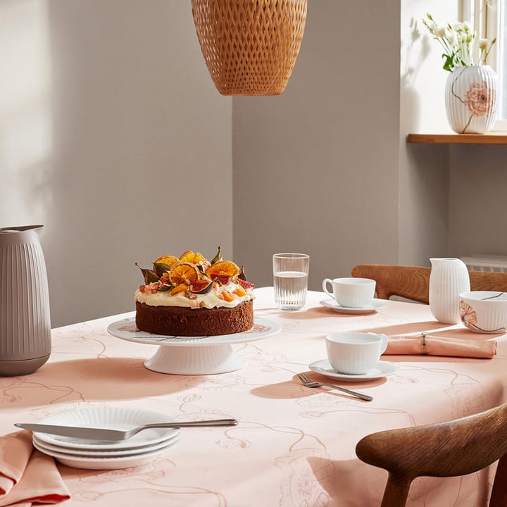 Plato de tarta Hammershøi Poppy Ø30 cm, blanco Kähler