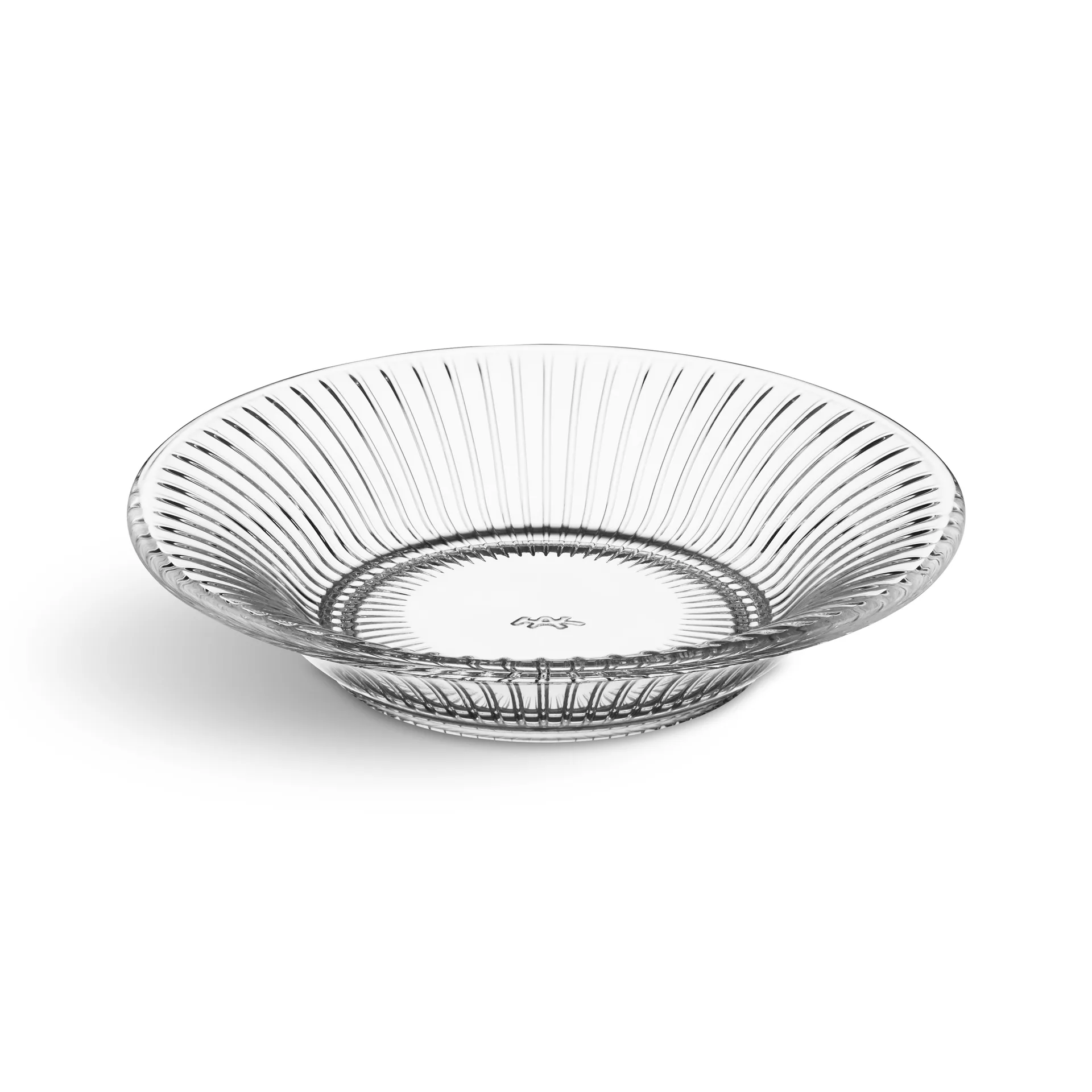 Plato de vidrio Hammershøi Ø17 cm, transparente Kähler