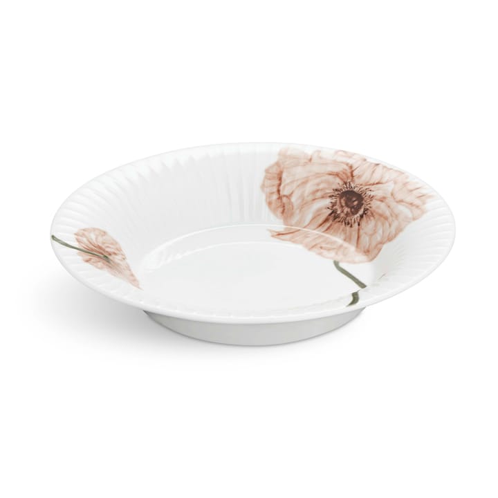 Plato hondo Hammershøi Poppy 21 cm, blanco Kähler