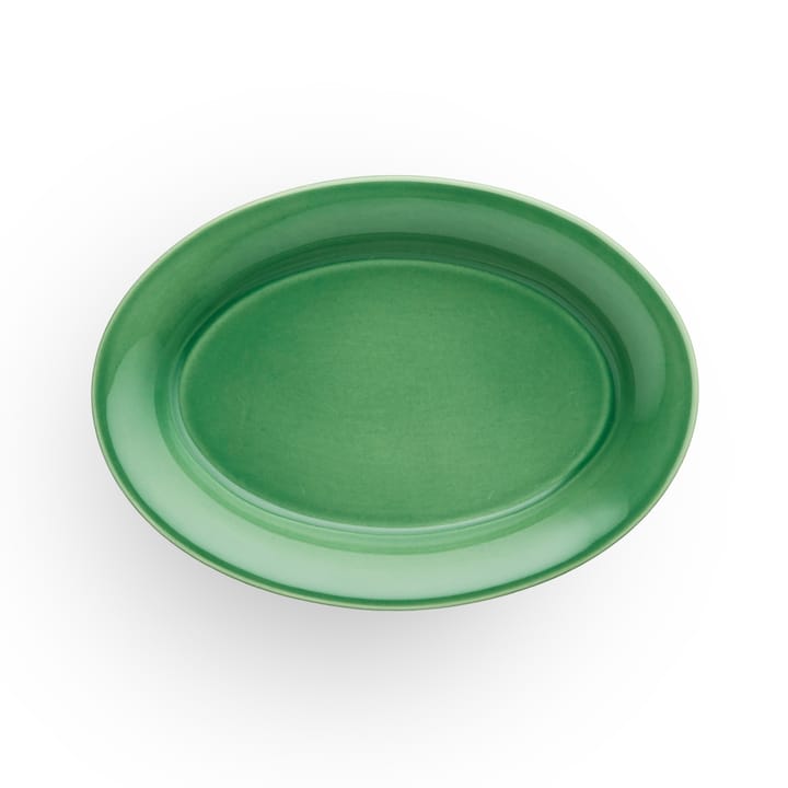 Plato ovalado Ursula 13x18 cm, verde oscuro Kähler