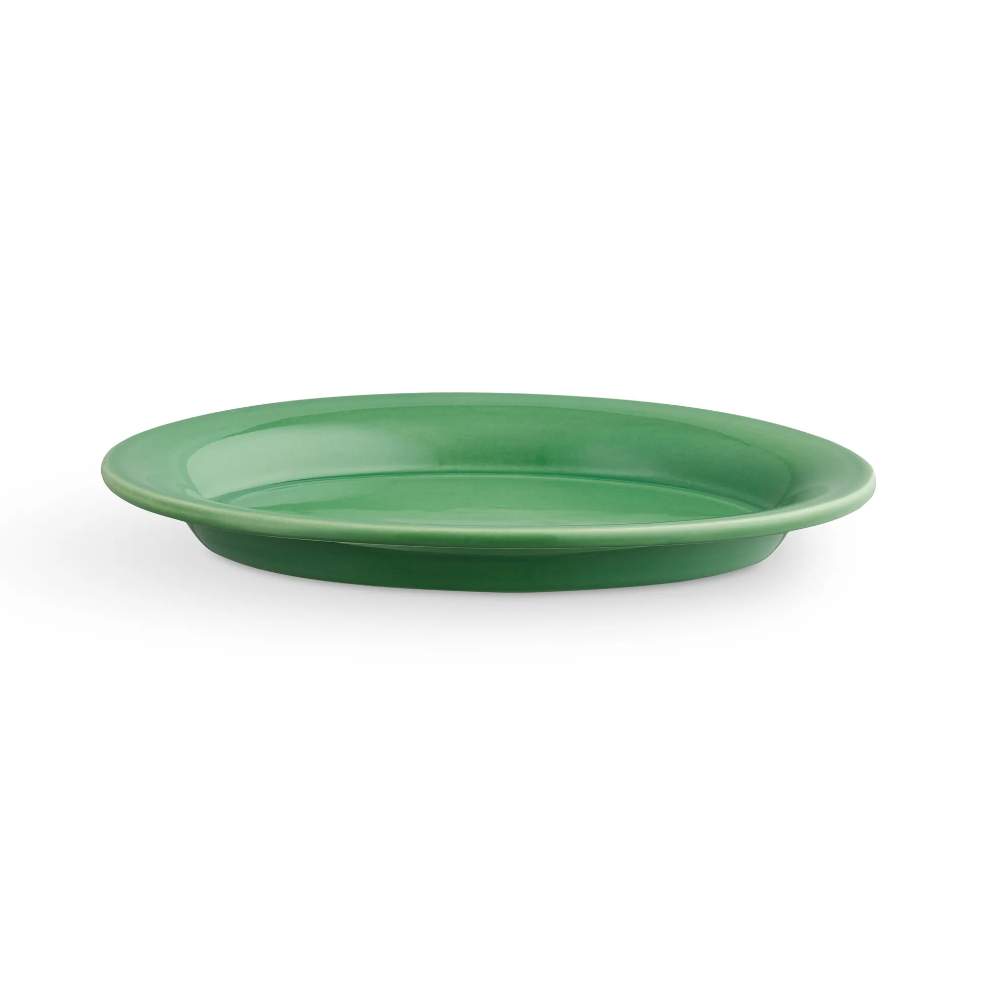 Plato ovalado Ursula 13x18 cm, verde oscuro Kähler